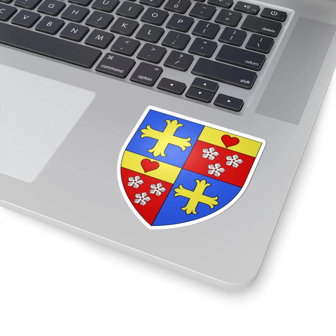 Arms of Ward-Hamilton (Ireland) (Coat of Arms) STICKER Vinyl Kiss-Cut Decal - The Sticker Space