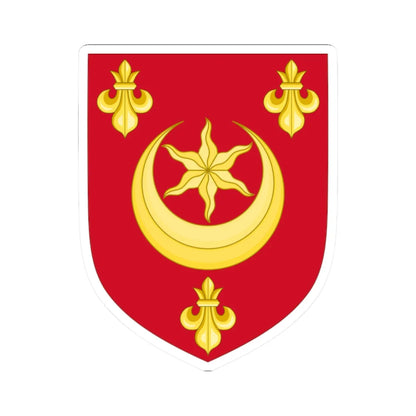 Arms of Wareham (England) (Coat of Arms) STICKER Vinyl Kiss-Cut Decal 2 Inch White - The Sticker Space