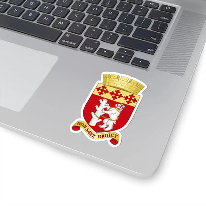 Arms of Warwickshire County Council (England) (Coat of Arms) STICKER Vinyl Kiss-Cut Decal - The Sticker Space