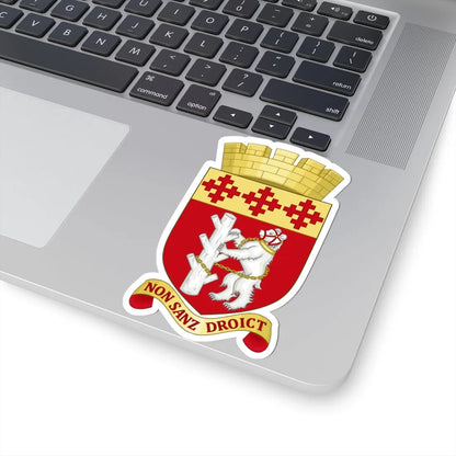 Arms of Warwickshire County Council (England) (Coat of Arms) STICKER Vinyl Kiss-Cut Decal - The Sticker Space