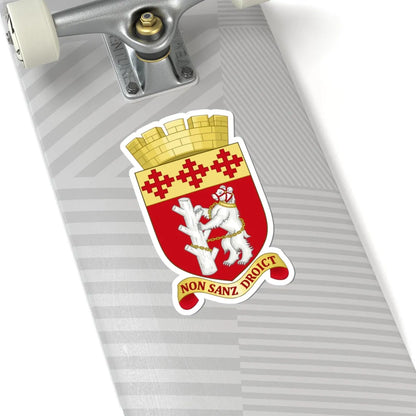 Arms of Warwickshire County Council (England) (Coat of Arms) STICKER Vinyl Kiss-Cut Decal - The Sticker Space