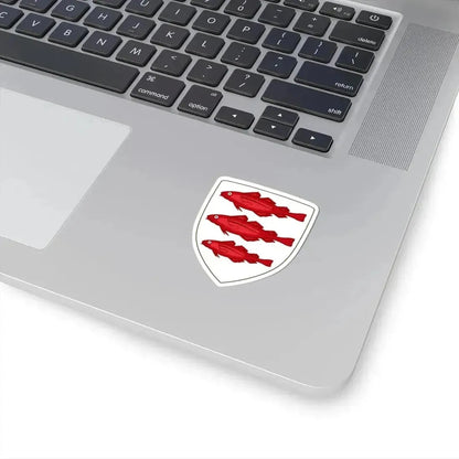Arms of Westerly Rhode Island (United States) STICKER Vinyl Kiss-Cut Decal - The Sticker Space