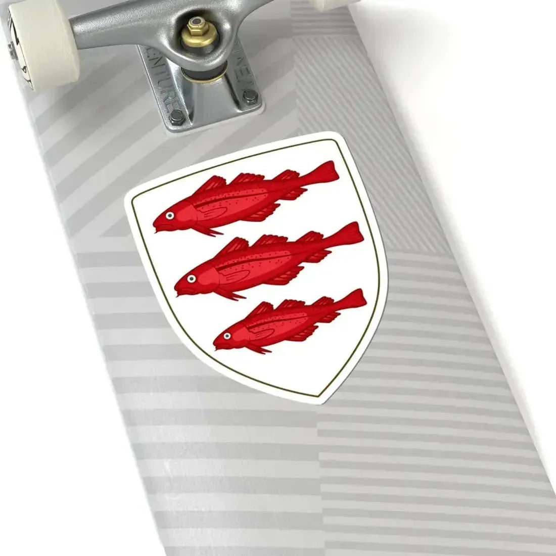 Arms of Westerly Rhode Island (United States) STICKER Vinyl Kiss-Cut Decal - The Sticker Space