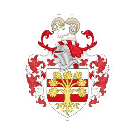 Arms of Westmorland County Council (England) (Coat of Arms) STICKER Vinyl Kiss-Cut Decal 2 Inch White - The Sticker Space