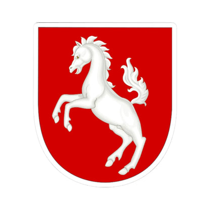 Arms of Westphalia (Denmark) (Coat of Arms) STICKER Vinyl Kiss-Cut Decal 3 Inch White - The Sticker Space