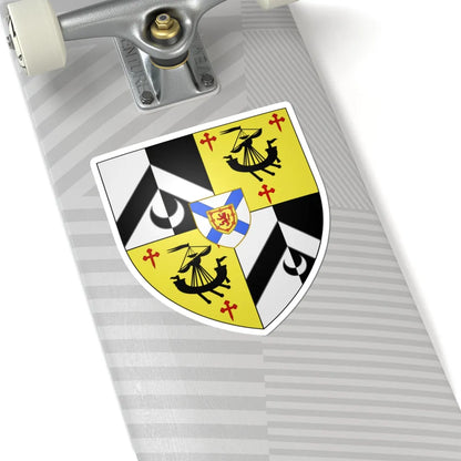 Arms of William Alexander 1st Earl of Stirling (Canada) (Coat of Arms) STICKER Vinyl Kiss-Cut Decal - The Sticker Space