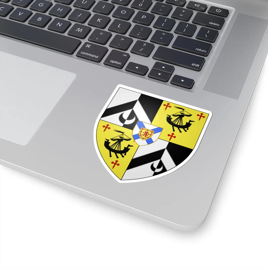 Arms of William Alexander 1st Earl of Stirling (Canada) (Coat of Arms) STICKER Vinyl Kiss-Cut Decal - The Sticker Space