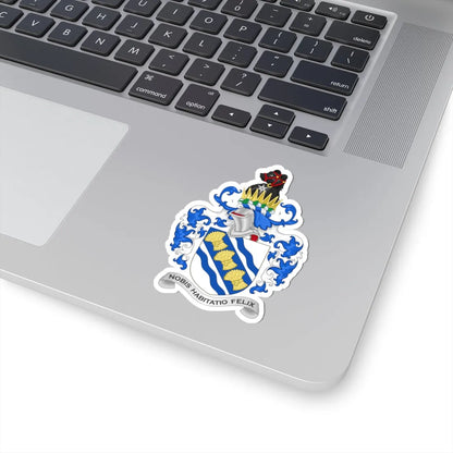 Arms of Wilmslow Town Council (England) (Coat of Arms) STICKER Vinyl Kiss-Cut Decal - The Sticker Space