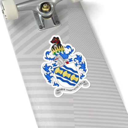Arms of Wilmslow Town Council (England) (Coat of Arms) STICKER Vinyl Kiss-Cut Decal - The Sticker Space