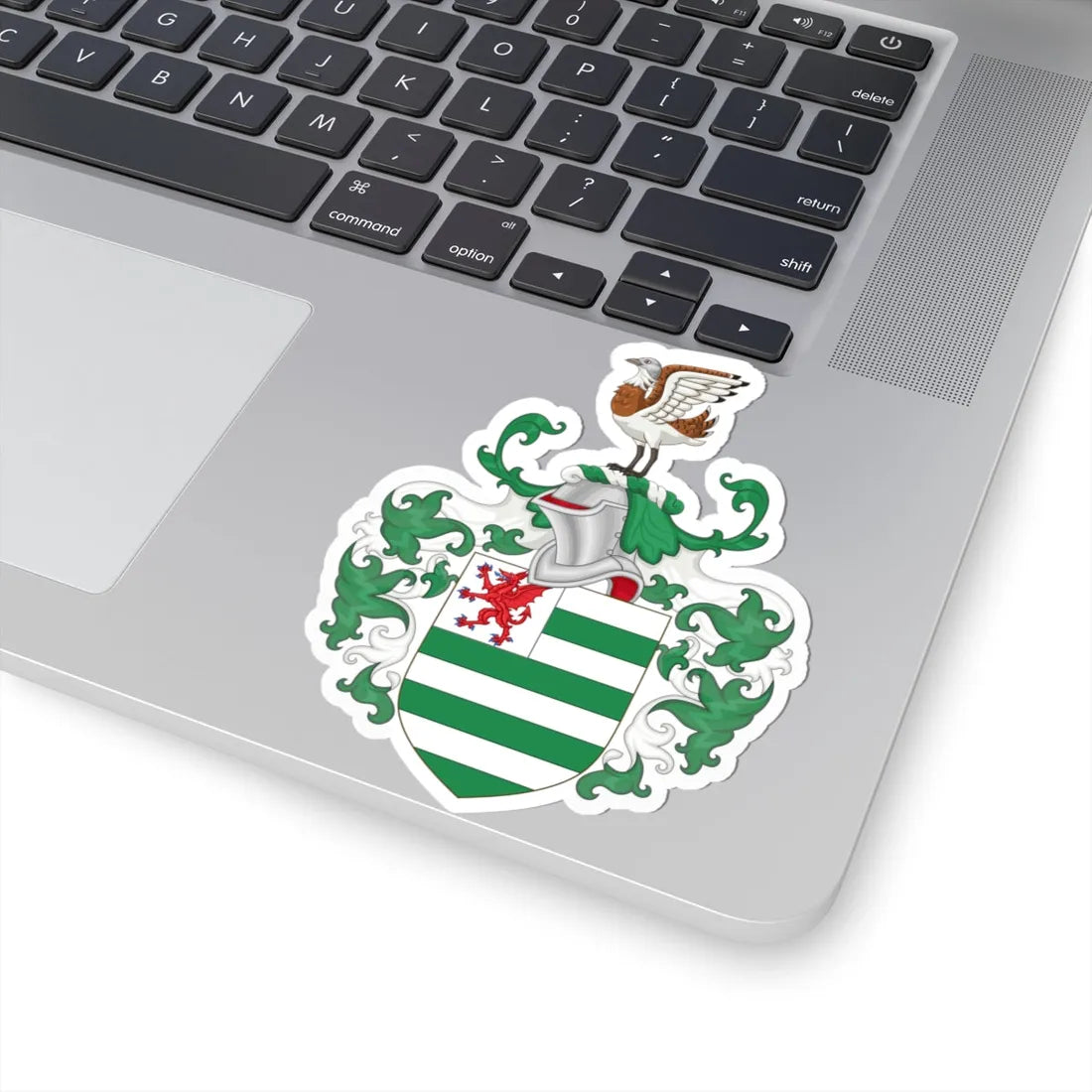 Arms of Wiltshire County Council (England) (Coat of Arms) STICKER Vinyl Kiss-Cut Decal - The Sticker Space