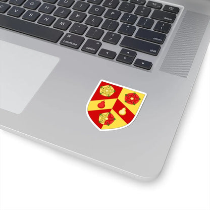 Arms of Wolfson College Oxford (England) (Coat of Arms) STICKER Vinyl Kiss-Cut Decal - The Sticker Space
