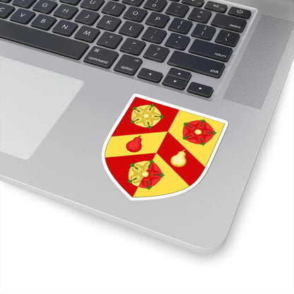 Arms of Wolfson College Oxford (England) (Coat of Arms) STICKER Vinyl Kiss-Cut Decal - The Sticker Space