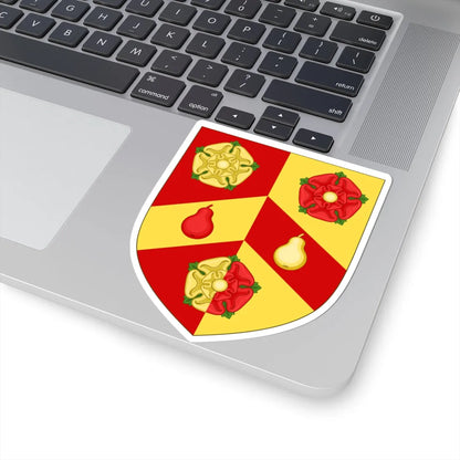Arms of Wolfson College Oxford (England) (Coat of Arms) STICKER Vinyl Kiss-Cut Decal - The Sticker Space