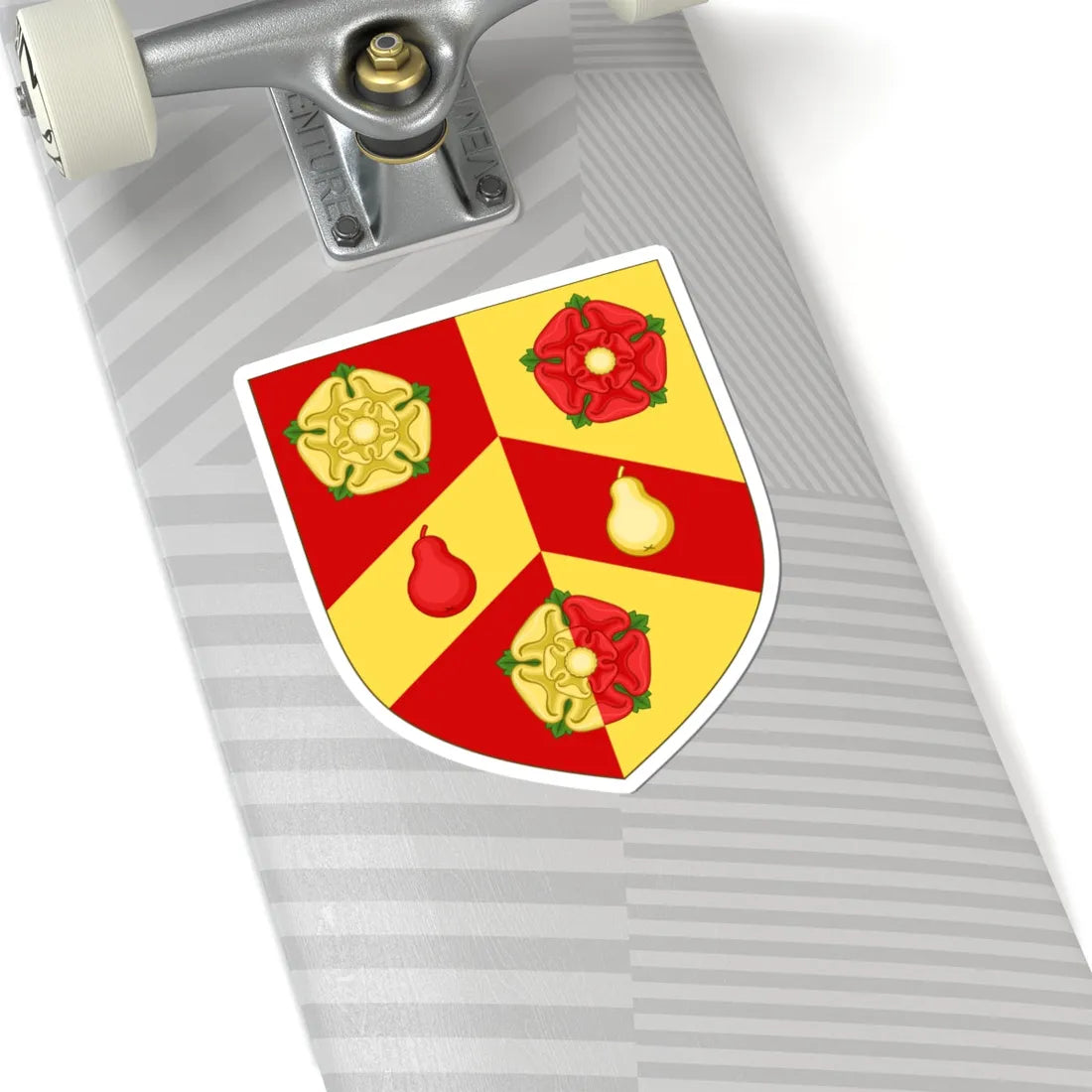 Arms of Wolfson College Oxford (England) (Coat of Arms) STICKER Vinyl Kiss-Cut Decal - The Sticker Space