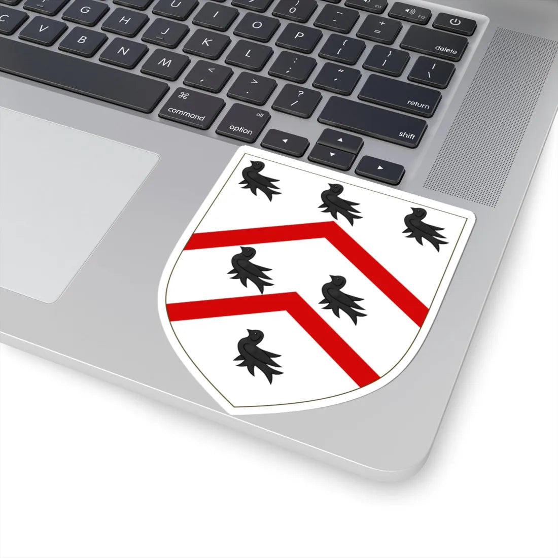 Arms of Worcester College Oxford (England) (Coat of Arms) STICKER Vinyl Kiss-Cut Decal - The Sticker Space