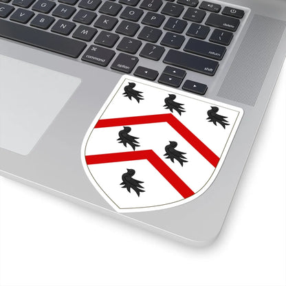 Arms of Worcester College Oxford (England) (Coat of Arms) STICKER Vinyl Kiss-Cut Decal - The Sticker Space