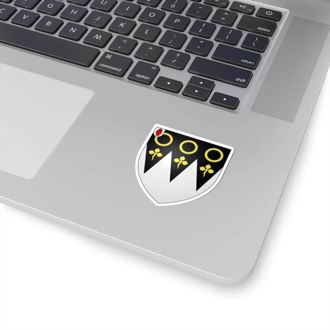 Arms of Young baronets of Bailieborough (Ireland) (Coat of Arms) STICKER Vinyl Kiss-Cut Decal - The Sticker Space