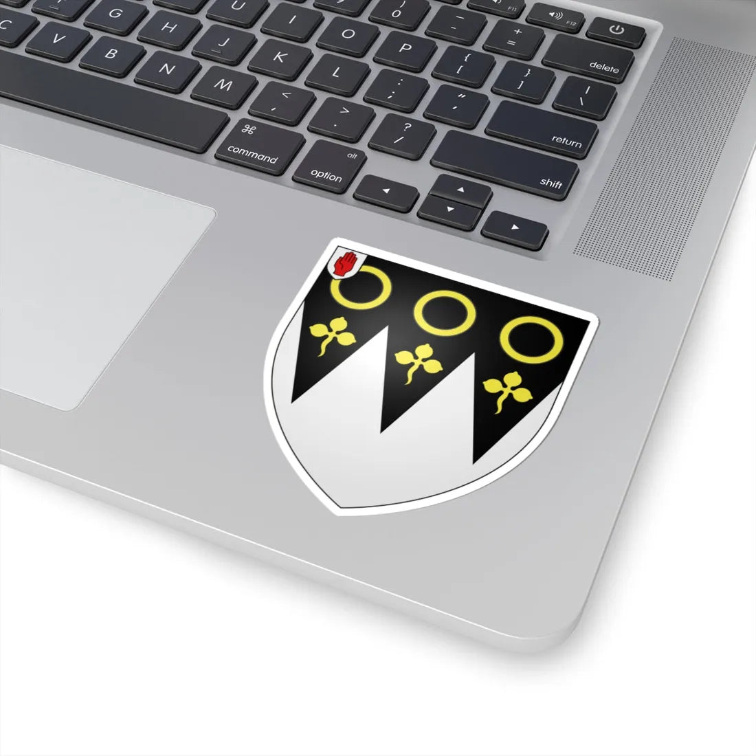 Arms of Young baronets of Bailieborough (Ireland) (Coat of Arms) STICKER Vinyl Kiss-Cut Decal - The Sticker Space