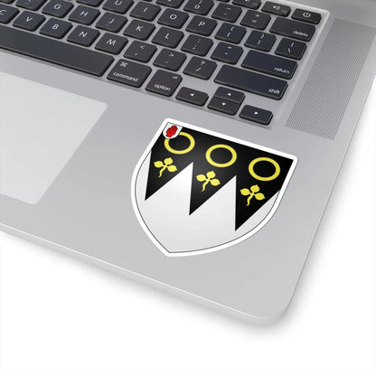 Arms of Young baronets of Bailieborough (Ireland) (Coat of Arms) STICKER Vinyl Kiss-Cut Decal - The Sticker Space