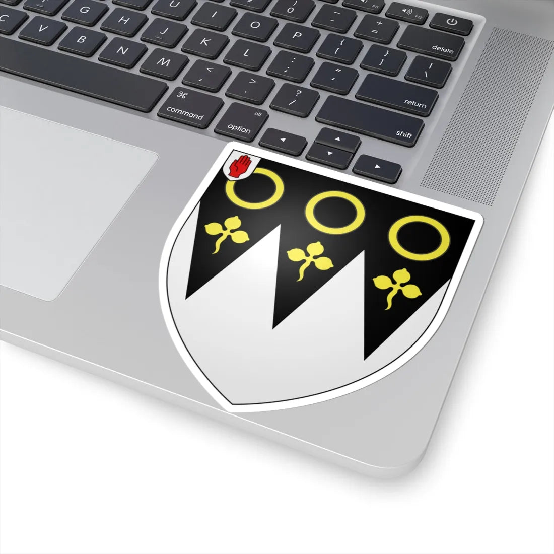 Arms of Young baronets of Bailieborough (Ireland) (Coat of Arms) STICKER Vinyl Kiss-Cut Decal - The Sticker Space