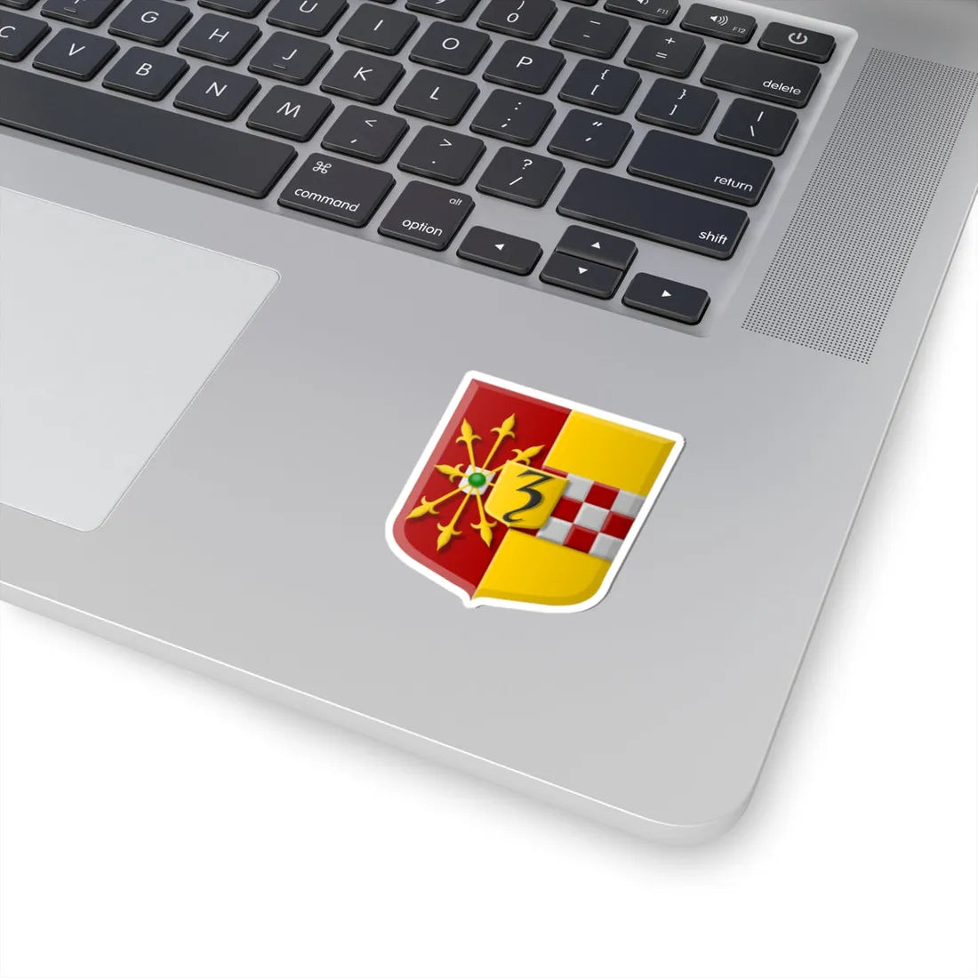 Arms of Zevenaar (Netherlands) (Coat of Arms) STICKER Vinyl Kiss-Cut Decal - The Sticker Space