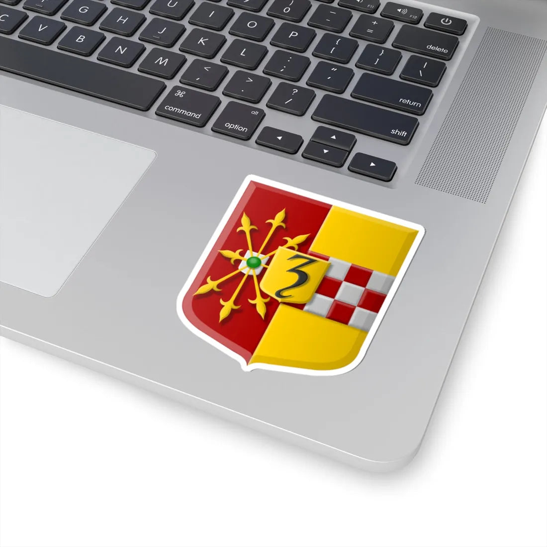 Arms of Zevenaar (Netherlands) (Coat of Arms) STICKER Vinyl Kiss-Cut Decal - The Sticker Space
