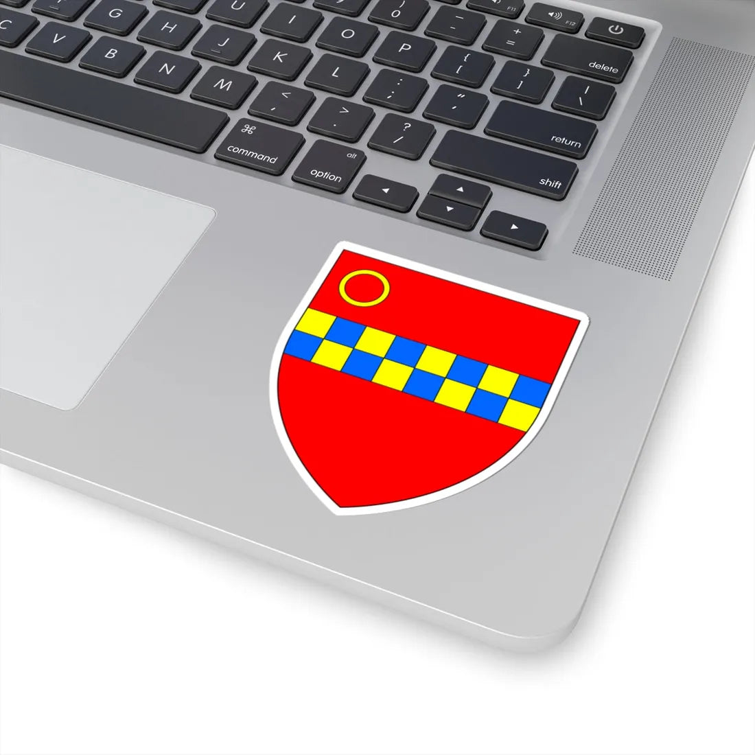 Arms RichardWhittington (England) (Coat of Arms) STICKER Vinyl Kiss-Cut Decal - The Sticker Space