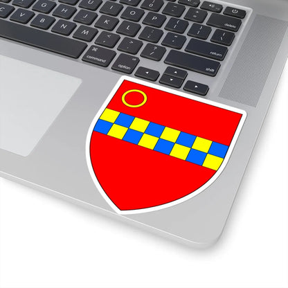 Arms RichardWhittington (England) (Coat of Arms) STICKER Vinyl Kiss-Cut Decal - The Sticker Space