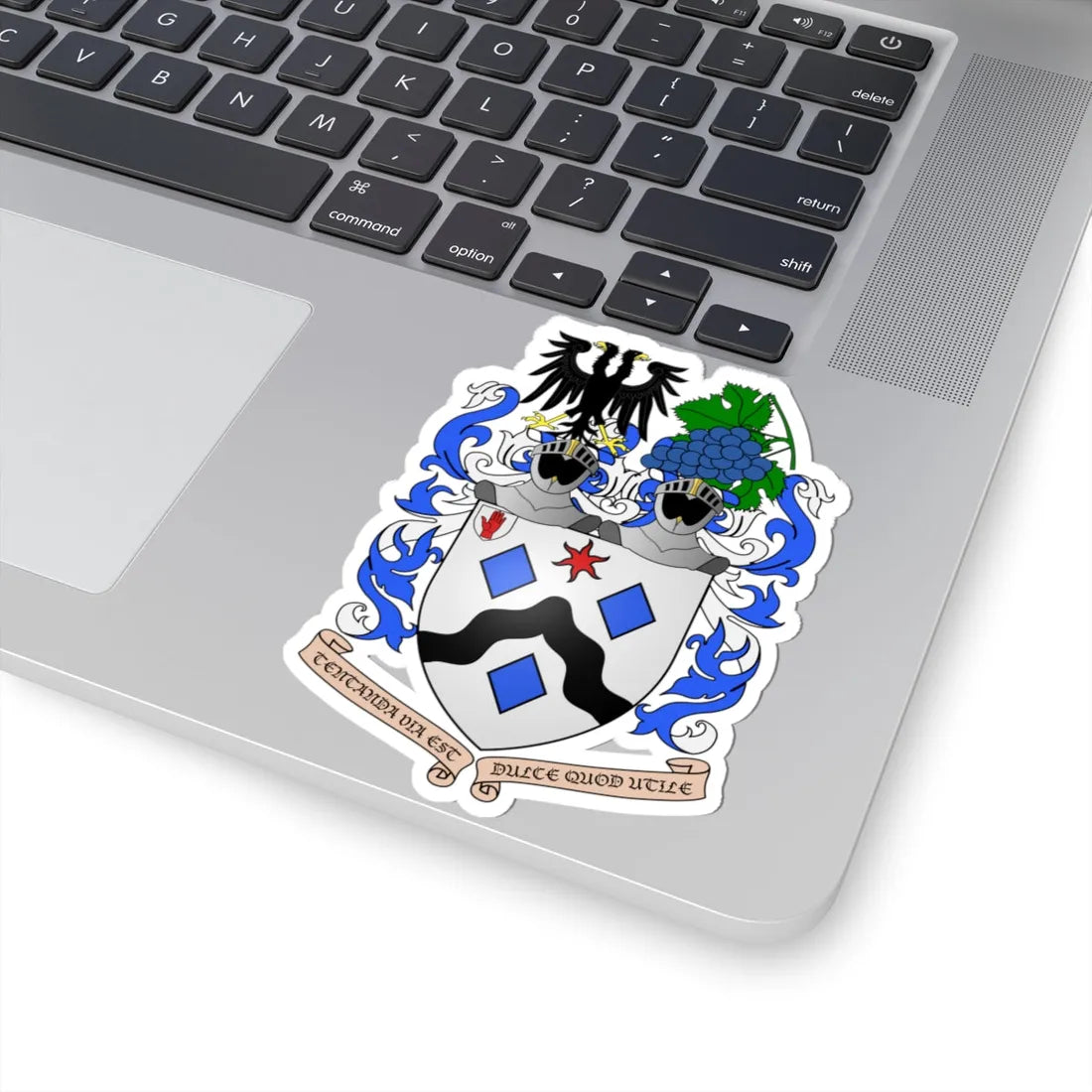 Arms Stronge Baronets (United Kingdom) (Coat of Arms) STICKER Vinyl Kiss-Cut Decal - The Sticker Space
