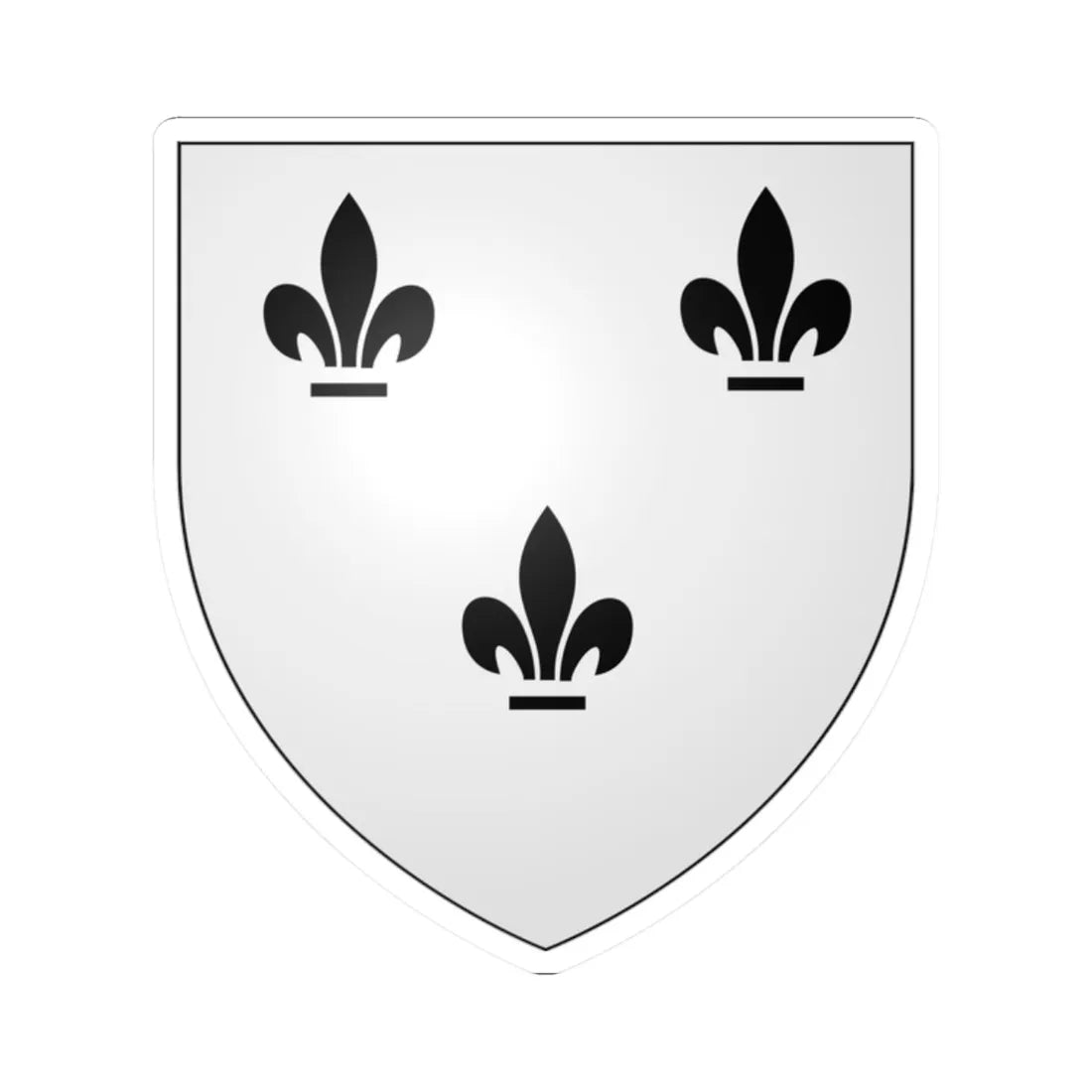 ArmsLierZE (Netherlands) (Coat of Arms) STICKER Vinyl Kiss-Cut Decal 2 Inch White - The Sticker Space