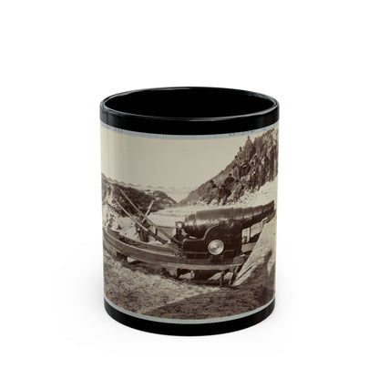 Armstrong Gun In Fort Fisher, N.C. (U.S. Civil War) Black Coffee Mug