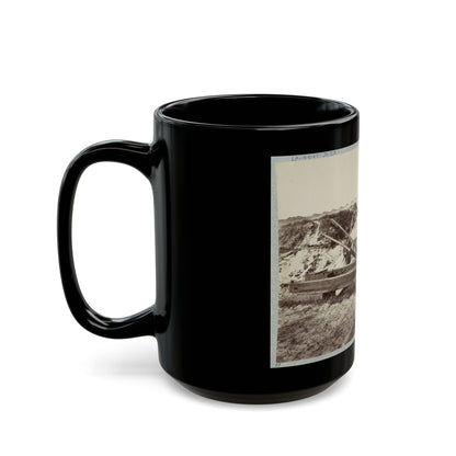 Armstrong Gun In Fort Fisher, N.C. (U.S. Civil War) Black Coffee Mug