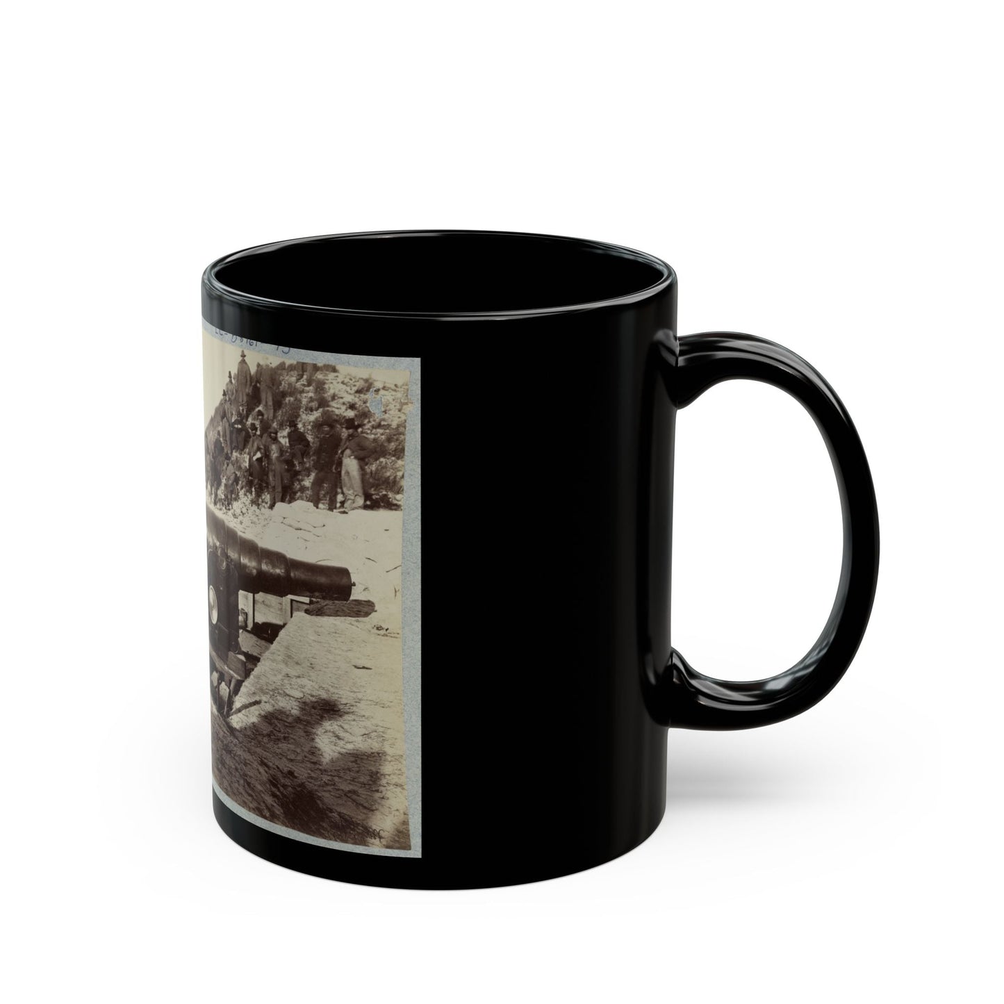 Armstrong Gun In Fort Fisher, N.C. (U.S. Civil War) Black Coffee Mug