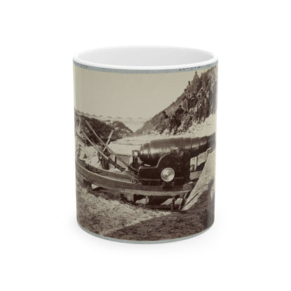 Armstrong Gun In Fort Fisher, N.C. (U.S. Civil War) White Coffee Mug