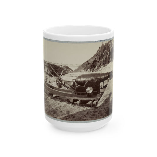 Armstrong Gun In Fort Fisher, N.C. (U.S. Civil War) White Coffee Mug