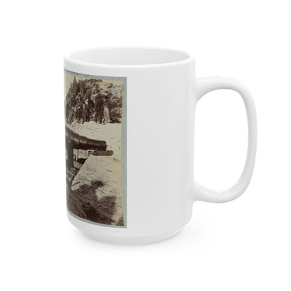 Armstrong Gun In Fort Fisher, N.C. (U.S. Civil War) White Coffee Mug