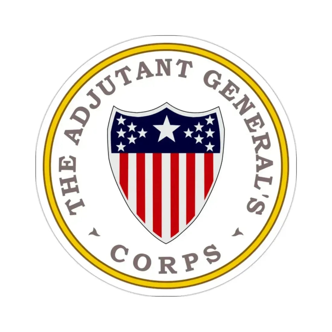 Army Adjutant Generals Corps STICKER Vinyl Die-Cut Decal 2 Inch - The Sticker Space