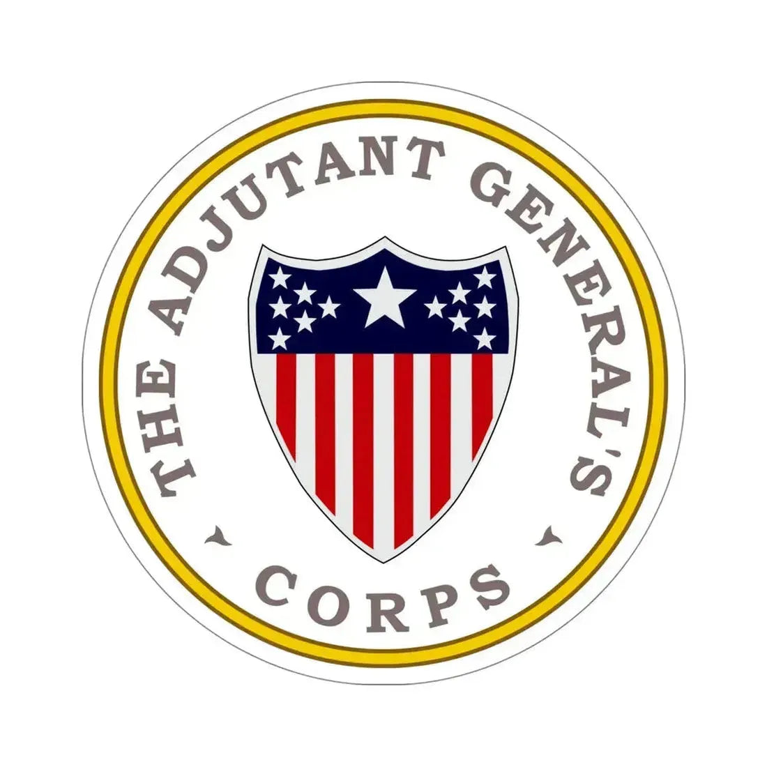 Army Adjutant Generals Corps STICKER Vinyl Die-Cut Decal 5 Inch - The Sticker Space