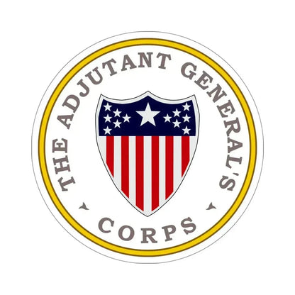Army Adjutant Generals Corps STICKER Vinyl Die-Cut Decal 5 Inch - The Sticker Space
