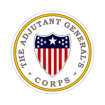 Army Adjutant Generals Corps STICKER Vinyl Die-Cut Decal 5 Inch - The Sticker Space