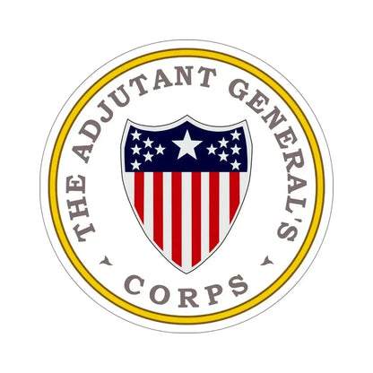 Army Adjutant Generals Corps STICKER Vinyl Die-Cut Decal 6 Inch - The Sticker Space