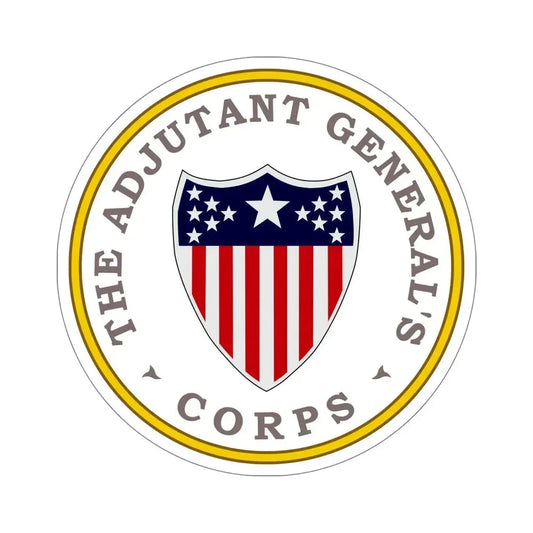 Army Adjutant Generals Corps STICKER Vinyl Die-Cut Decal 6 Inch - The Sticker Space