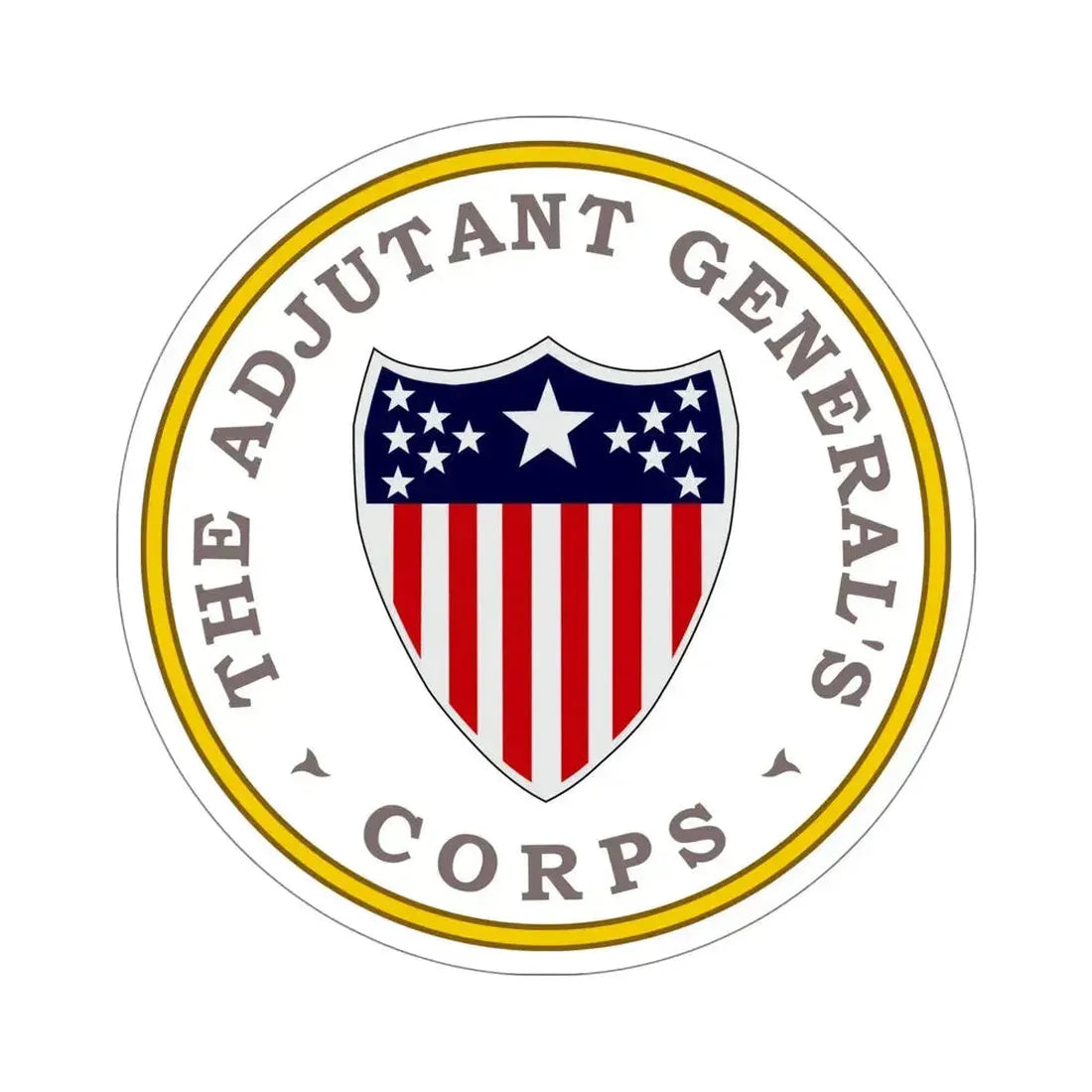 Army Adjutant Generals Corps STICKER Vinyl Die-Cut Decal - The Sticker Space