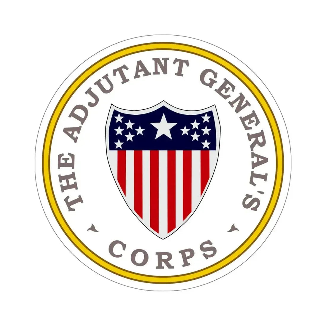 Army Adjutant Generals Corps STICKER Vinyl Die-Cut Decal - The Sticker Space