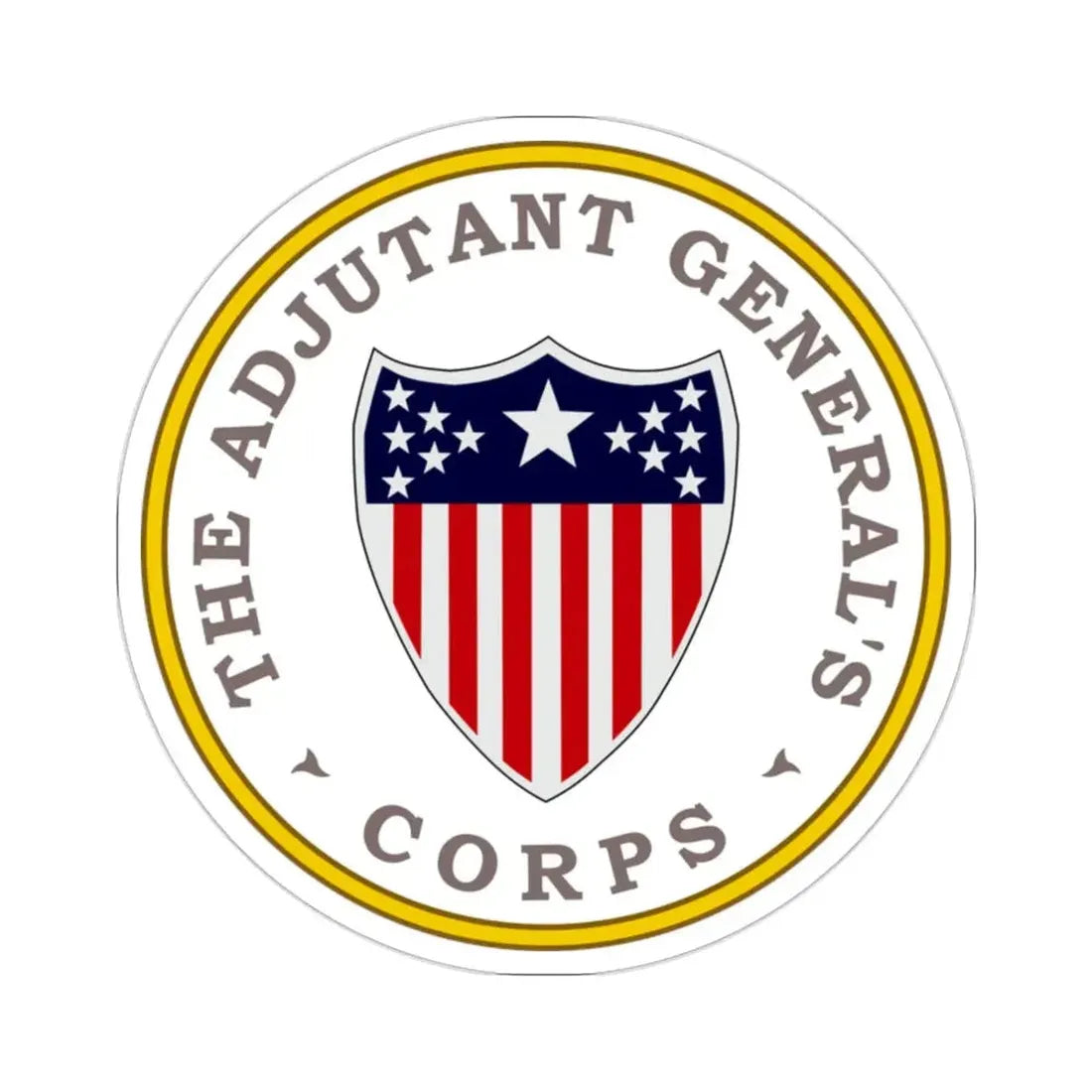 Army Adjutant Generals Corps STICKER Vinyl Die-Cut Decal - The Sticker Space