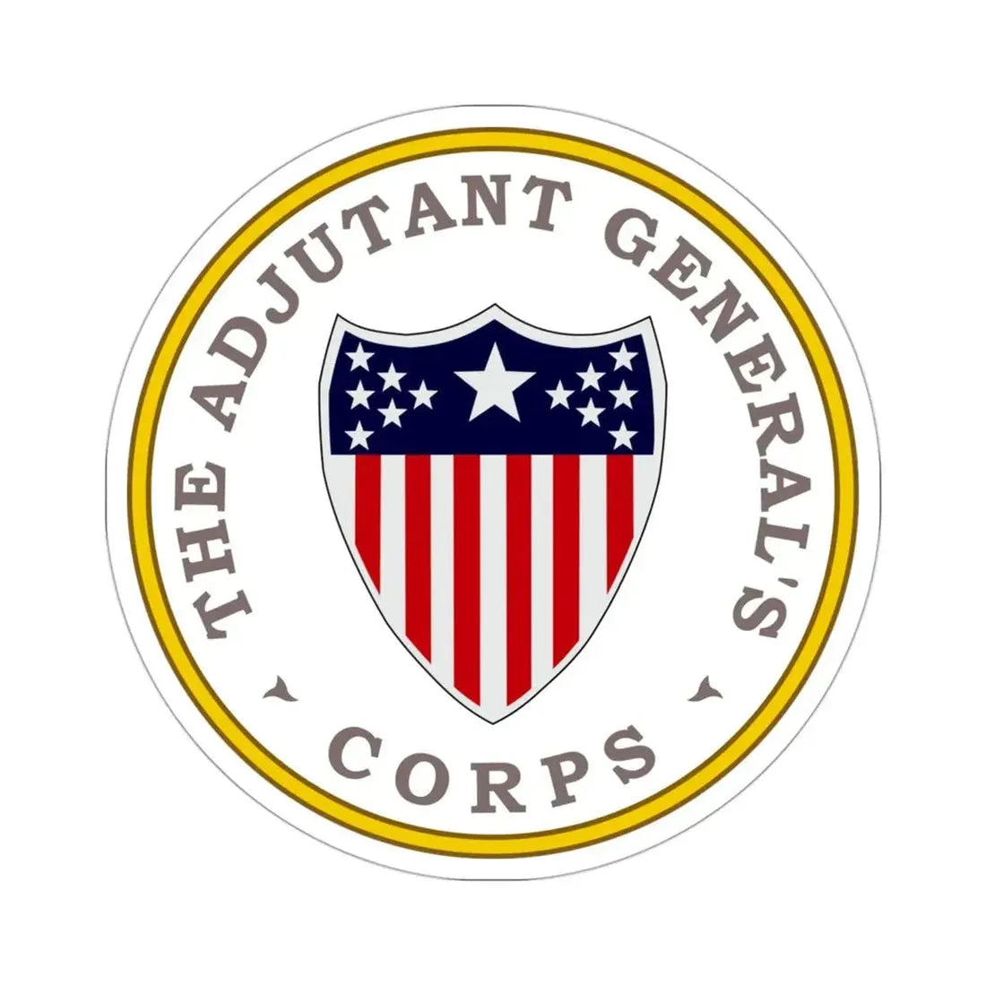 Army Adjutant Generals Corps STICKER Vinyl Die-Cut Decal - The Sticker Space