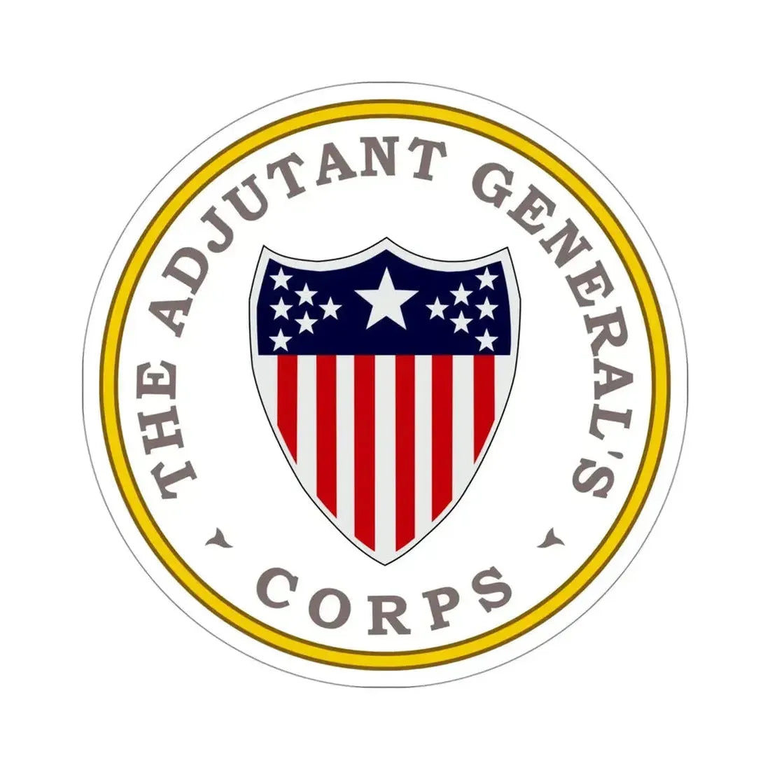 Army Adjutant Generals Corps STICKER Vinyl Die-Cut Decal - The Sticker Space