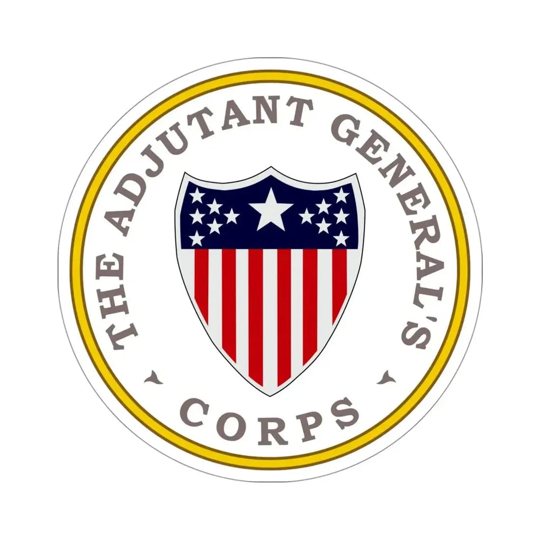 Army Adjutant Generals Corps STICKER Vinyl Die-Cut Decal - The Sticker Space