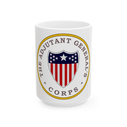 Army Adjutant Generals Corps - White Coffee Mug-15oz-The Sticker Space