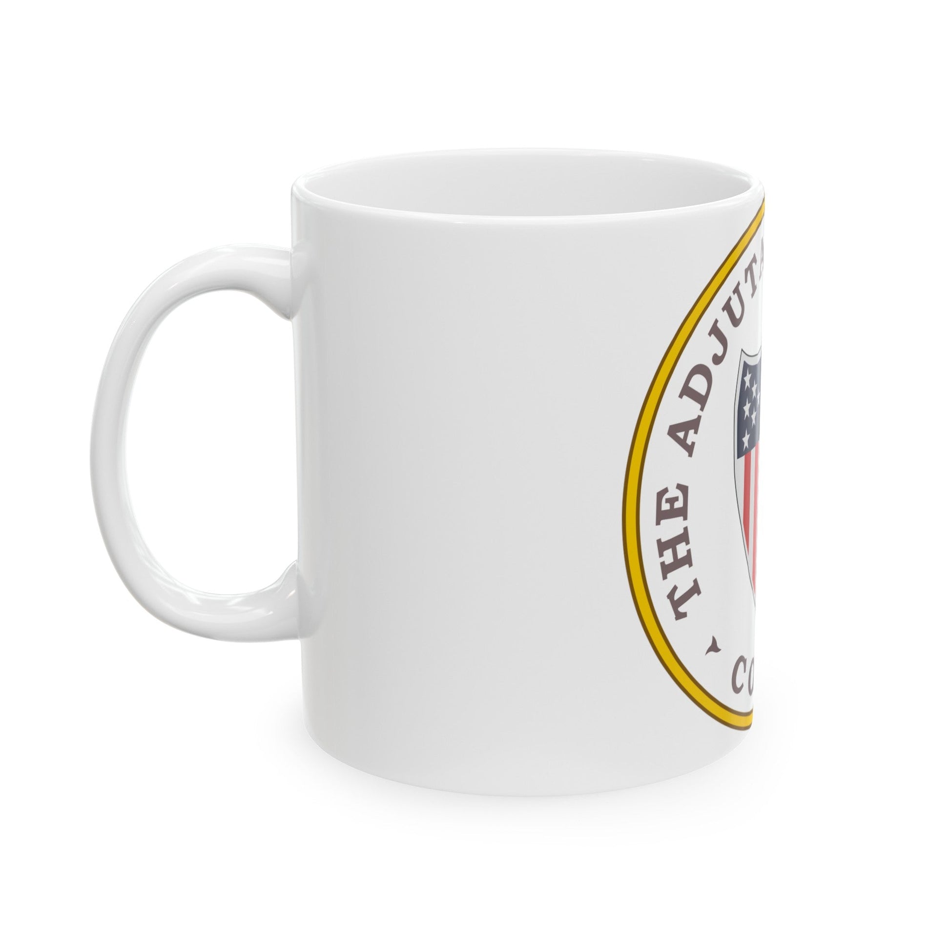 Army Adjutant Generals Corps - White Coffee Mug-The Sticker Space